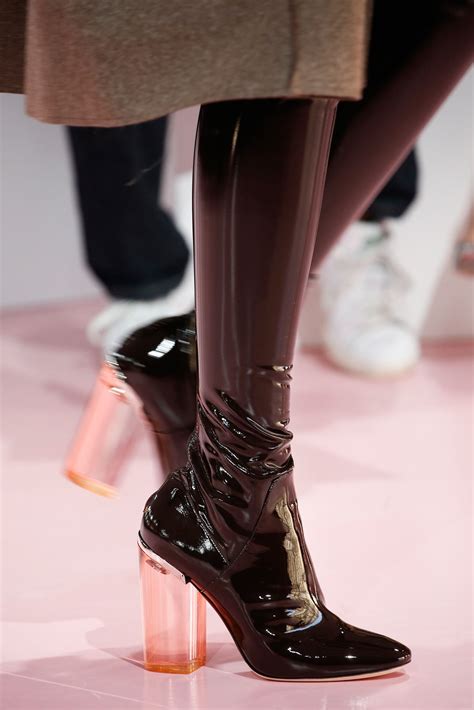 dior heela|Dior high heel boots.